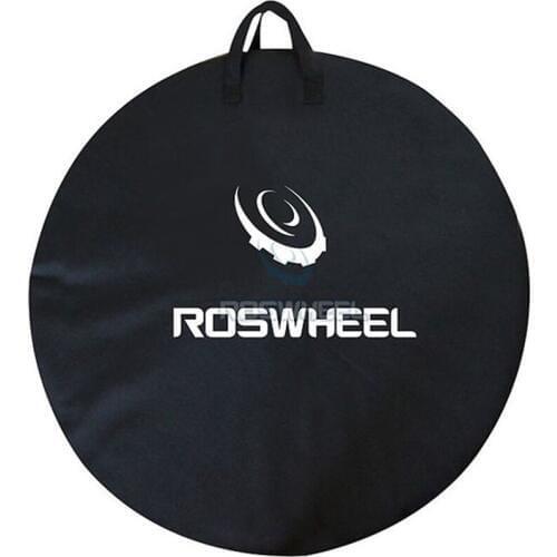 ROSWHEEL Bicycle Single Wheel Storage Bag Carrying Bags Cycling Road MTB Bike Travel Tire Carrier Casing Pannier 73CM