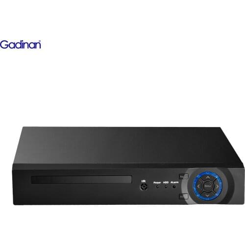 Gadinan 32CH 5MP NVR H.265 ONVIF 4K NVR DVR Video Recorder IP Camera Surveillance Security CCTV System Support 2 HDD 8TB Port
