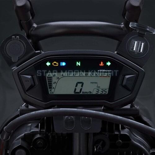 Dash Bare Panel Instrument USB Charger Cigarette Lighter Switch Extension Expand Bracket For HONDA CRF250L CRF300L Rally 2017