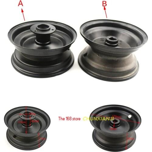 Good quality rear wheel hub 6 inch rims use 145/70-6 tyres tires for ATV Go Kart Buggy Razor Scooter accessories