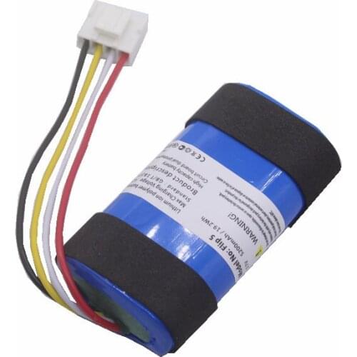 10pcs /lot 5200mAh /19.2Wh Bluetooth Speaker Battery For JBL Flip 5 Flip5 Portable Waterproof Wireless BT Speakers battery