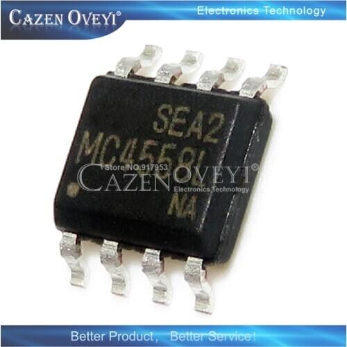 10piece MC4558L MC4558 4558 SOP-8 In Stock