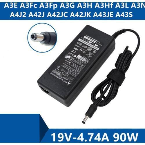 Laptop AC Adapter DC Charger Connector Port Cable For ASUS A3E A3Fc A3Fp A3G A3H A3Hf A3L A3N A4J2 A42J A42JC A42JK A43JE A43S