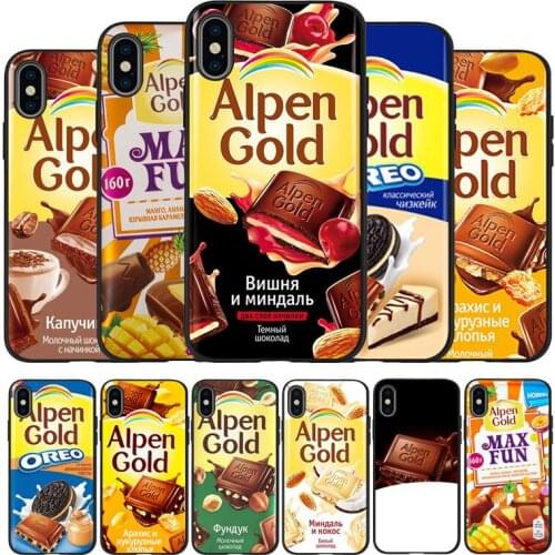 Alenka bar wonka chocolate Black tpu case for iphone 11 pro MAX 5 5s se 6 6s 7 8 plus x 10 XR XS case silicone cover