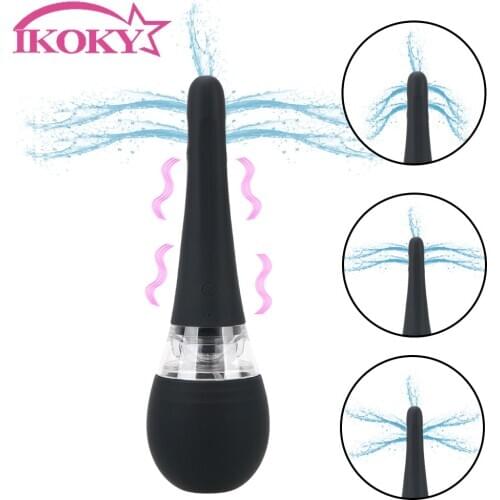 Vagina Cleaner Douche for Men Women Enema Cleaning Container Enema Bulb Anal Shower Automatic Anal Cleaner