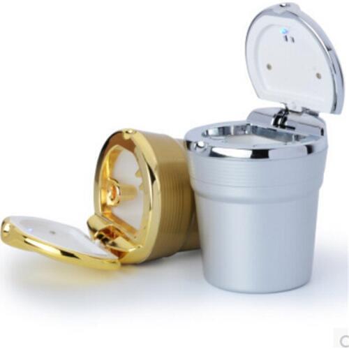 Car Styling auto Cigarette ashtray with LED lamp For Kia K3 Rio K2 K5 K4 Cerato Soul Forte Sportage R SORENTO Picanto