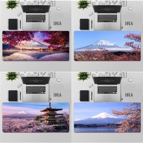 FHNBLJ Top Quality Japan Mount Fuji mountain DIY Design Pattern Game mousepad Free Shipping Large Mouse Pad Keyboards Mat