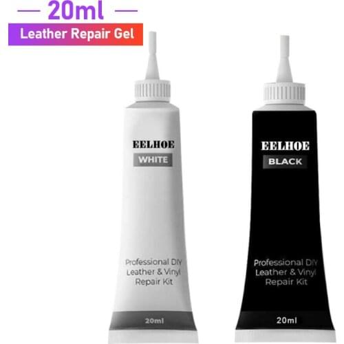 1pc Advanced Leather Repair Gel Car Seat Home Leather Complementary Color Repair Paste 20ml No Harm Chemical