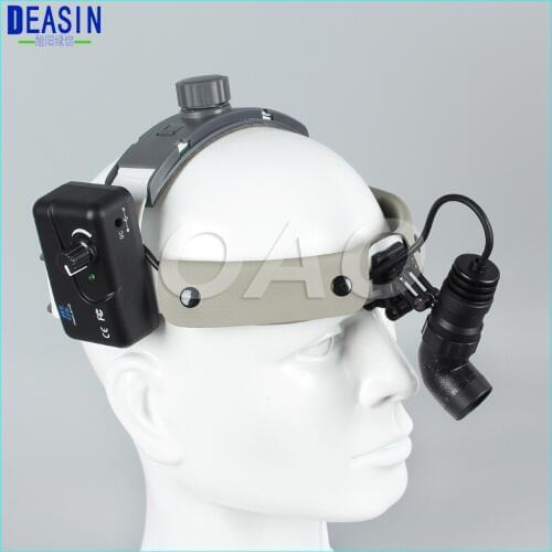 Surgical headlight medical led light loupe magnifier head lamp adjustable high intensity operation chargeable