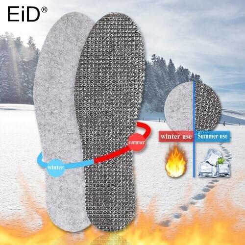 HOT!Self-heating Insoles Tin foil Warm Insoles Natural Tourmaline Self-heating Insoles Winter Soles For Footwear Heated Outdoors