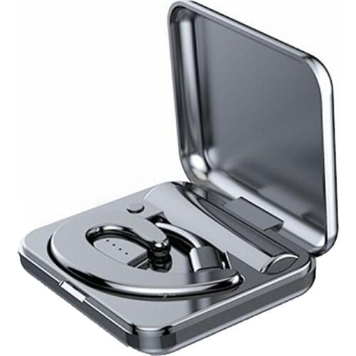 The integrated bone conduction type hanging ears monaural bluetooth wireless headset, wireless headset with warehouse