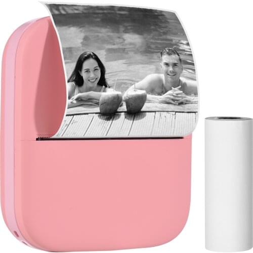 300dpi Mini Pocket Printer X1 Portable 80mm BT Wireless Thermal Photo Printer Picture Memo Notes Lists Receipt Paper Printer