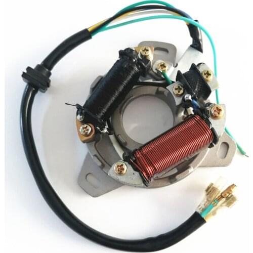 Motorcycle Complete CDI Stator Plate Ignition Coil for Honda MB5 MB50 MT50 MT 50 80cc