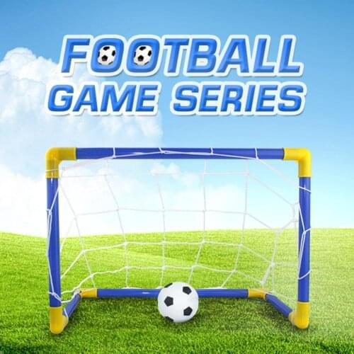 45CM Small Indoor And Outdoor Football Goal With Ball Pump Childrens Sports Toys Decompression Toys Sports Toys