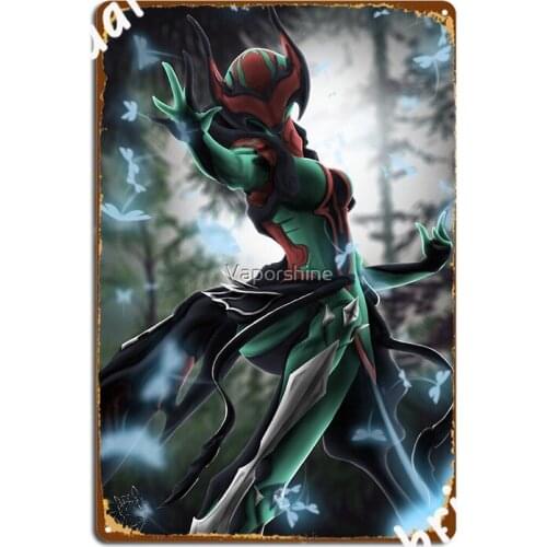 Titania Warframes Metal Sign Club Club Bar Decoration Garage Decoration Tin Sign Posters