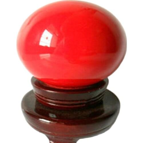 Natural Iceland Night Ball Pearl Red Luminous Ball Feng Shui Turn Dribble