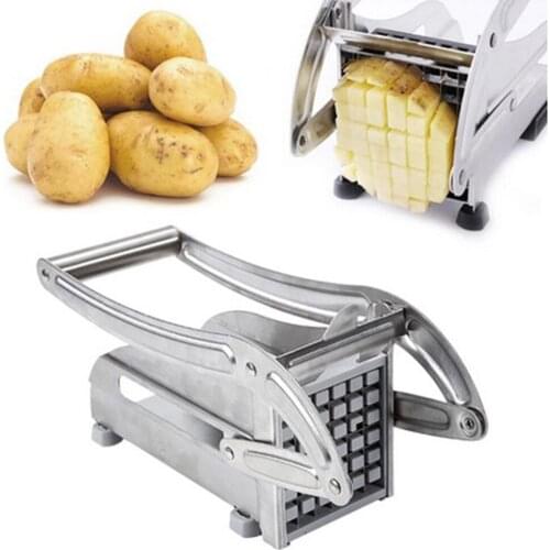 Manual Potato Cutter Stainless Steel French Fries Slicer Potato Chips Maker For Kitchen Meat Chopper Dicer Cutting Machine Tools