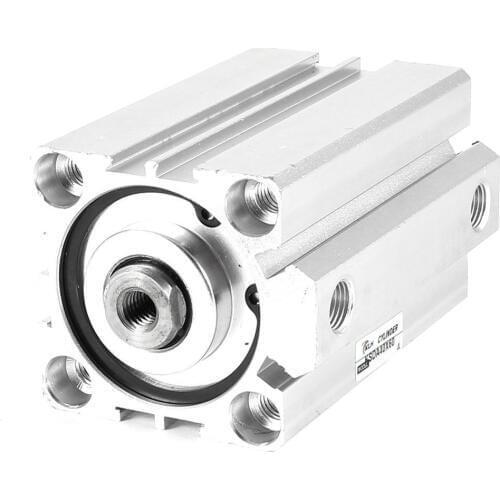 1 Pcs 50mm Bore 10mm Stroke Stainless steel Pneumatic Air Cylinder SDA50-10