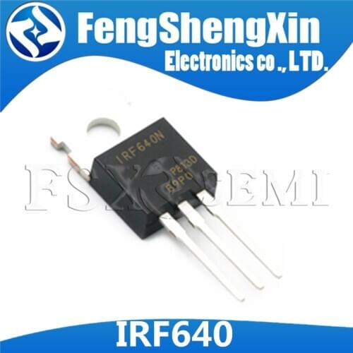 10pcs/lot IRF640 IRF640N Power MOSFET TO-220