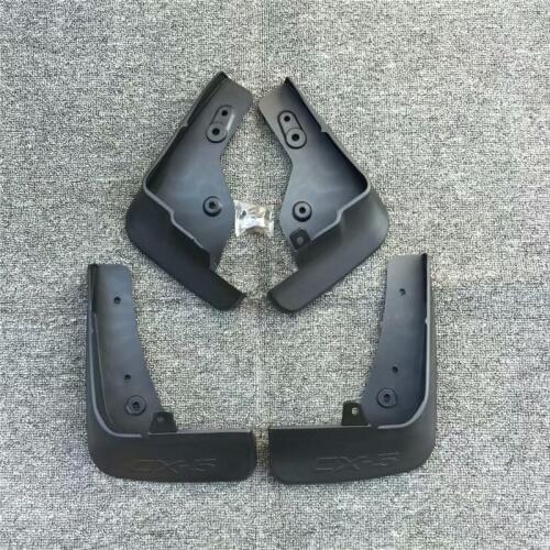 4PCS Mudguard For 2017 MAZDA CX-5 Fender mud flaps Set soft Plastic Splash Guards special fender