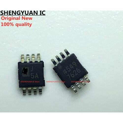 5pcs AD8314ARMZ-REEL7 J5A MSOP-8 AD8314ARMZ AD8314 100 MHz to 2.7 GHz, 45 dB RF Detector/Controller 100% new imported original