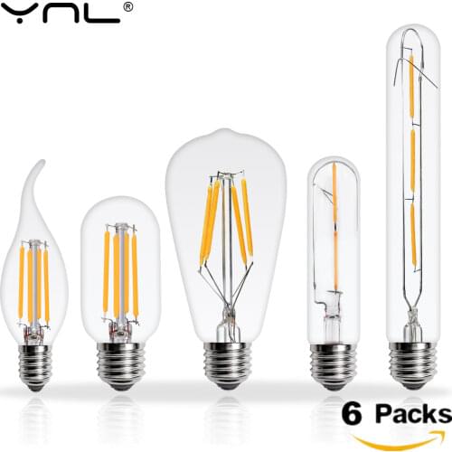 Incandescent bulb ST64 Retro lamp vintage edison light bulb E27 220v wedding decoration 40W lamp lampada pendantcelling light