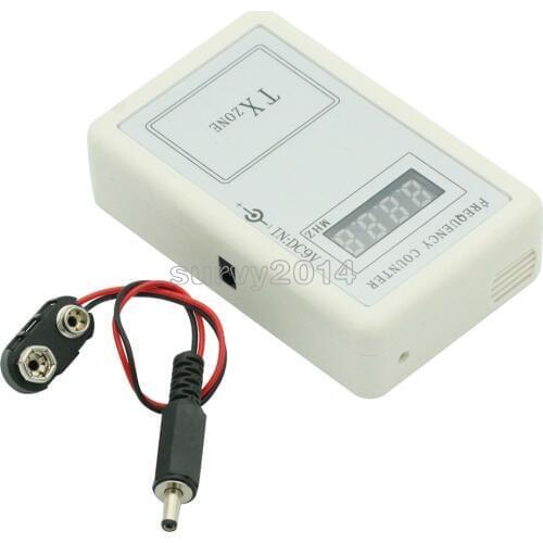 Remote Control Wireless Frequency Meter Counter for Car Auto Key Remote Control Detector Cymometer Power Supply Cable