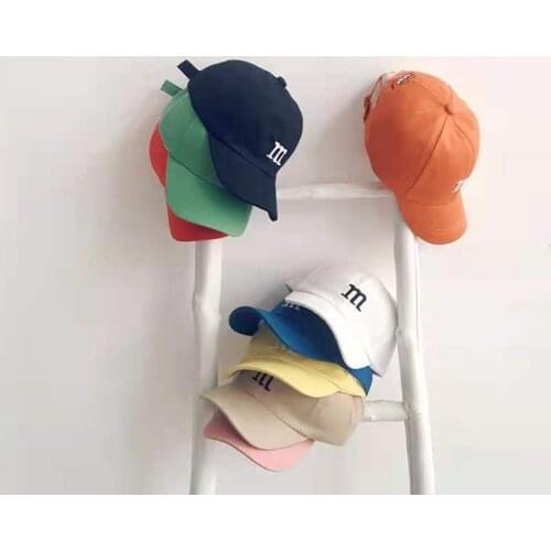Baby & childrens Family Matching Baseball Caps, Trendy Little Letter Embroidery Low Profile Street Dad Hats