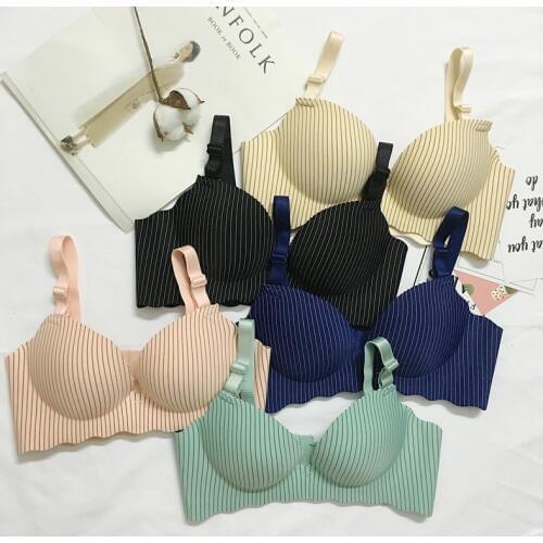 BRZFMRVL gather breast duoble super push up bra winter autumn sping padded cup women bra lovely sexy brassiere 32-38 AB