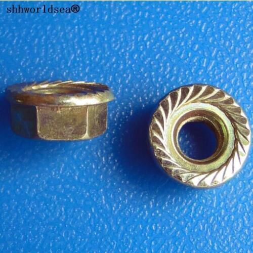 Shhworldsea auto metal clip fastener zinc color iron nut for BMW
