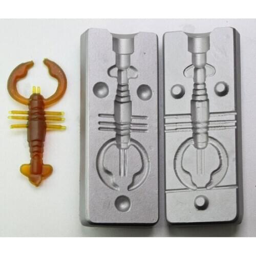 SOFT LURES MOULDS mold SOFT baits KRAB mm.70 P507