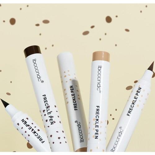 Natural Lifelike Freckle Pen Soft Lasting Waterproof Dot Spot Pen Brown Freckle Pen Create Effortless Sunkissed Makeup
