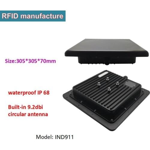 RFID UHF integrated reader wiegand rs232 TCPIPimpinj r2000 rfid long range in asset tracking system school attendance management