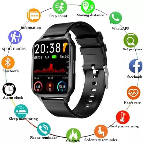 Smart Watch Men Women Smartwatch Heart Rate Blood Pressure Monitor Fitness Tracker Watch Smart Bracelet For Android And IOS