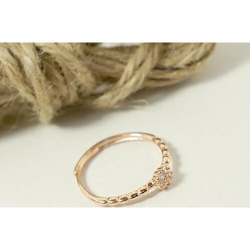 Cubic Zirconia Flower Stackable Ring Authentic 925 Sterling Silver Rings For Women Fine Jewelry Gift Hot Sale