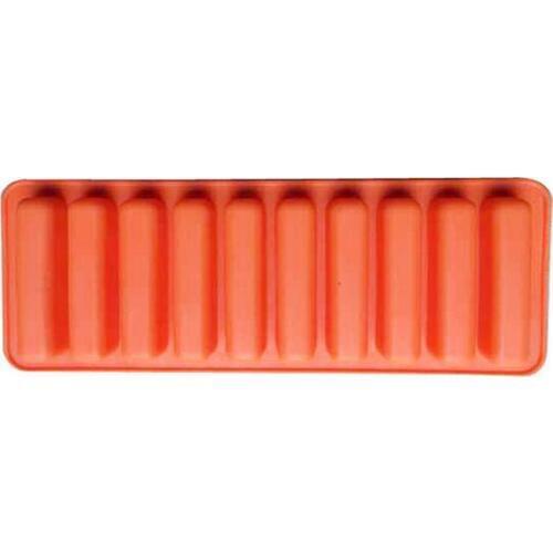 200pcs/lot Finger biscuit mold chocolate mould ice mould Silicone 10 hole cuboid line Cake Mould cake Mold