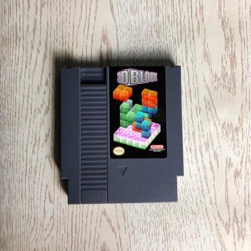 3D Block - 72 pins 8bit game cartridge