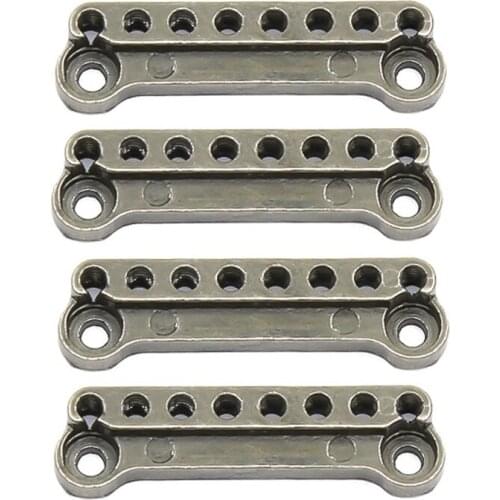 4Pc Metal Adjustable Shock Absorber Bracket Extender Seat for MN D90 MN-90 MN99S RC Car Upgrade Parts Accessories