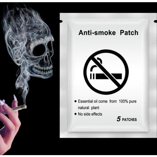 20pcs/4bags 100% Natural Ingredient Anti Smoke Patch Stop Quit Smoking Cessation Chinese Herbal Medical Plaster Health Care A439