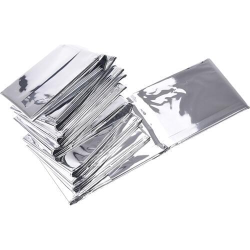 1pcs Camping Emergency Blanket First Aid PortableSurvival Rescue Curtain Tent Tools Outdoor Hiking Life-saving Foil Thermal kit