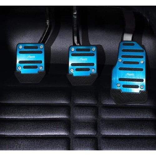 Aluminum alloy car anti-skid pedal accessories for SEAT Ibiza Leon Toledo Chery Tiggo Cadillac Infiniti Nissan Acura