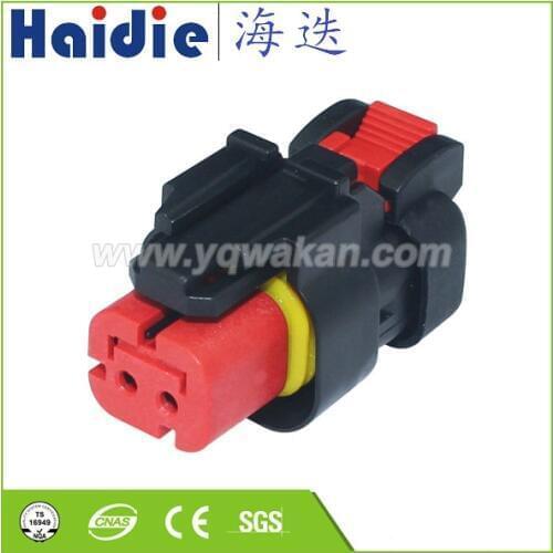 Free shipping 2sets 2pin Auto Electri wire harness connector HD022-1.6-21