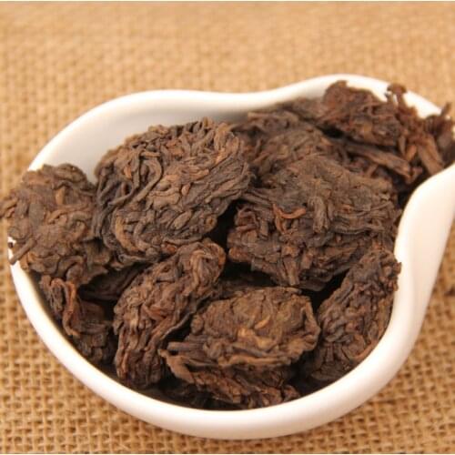The Oldest pu'er Tea Chinese Yunnan Old Ripe pu'er 250g China Tea Health Care Pu'erh Tea Brick pu'er For Weight Lose Tea