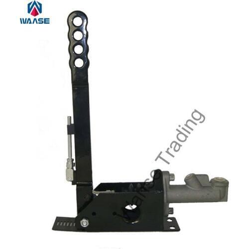 Black Universal Car Hydraulic Handbrake Vertical Drift Rally Racing E-Brake Lever with Locking Device Master Cylinder