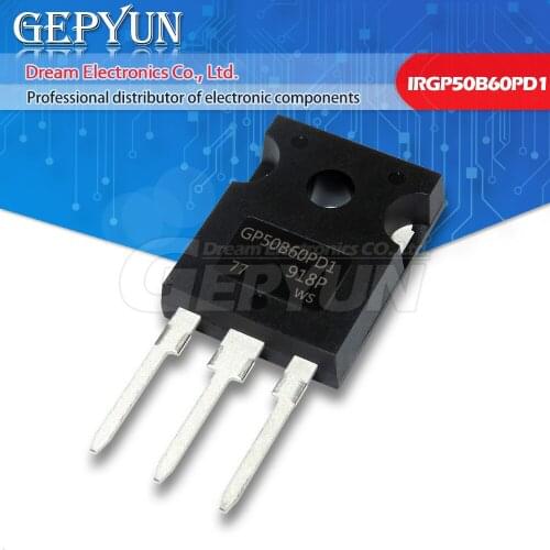 2PCS IRGP50B60PD1 TO-3P IRGP50B60 TO-247 GP50B60PD1 IRGP50B60PD1PBF