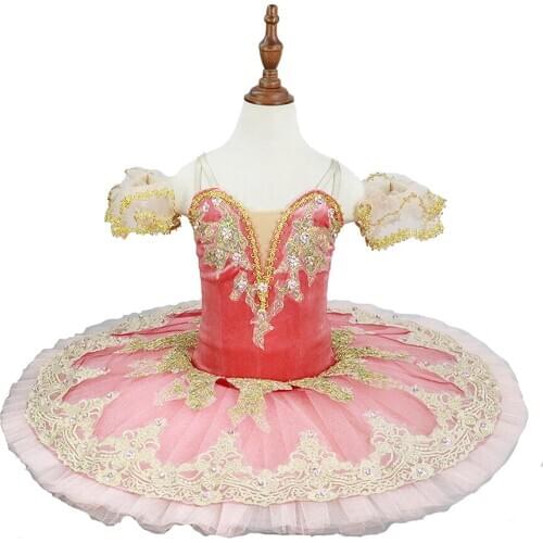 Classical professional tutu pancake platter adult Sugar plum fairy ballet performance tutus Princess Auror costumes kids DM0038