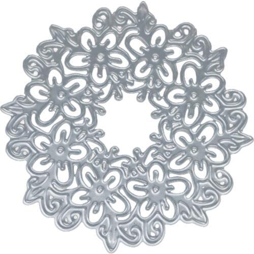 Lace Hollow Circle Metal Cutting Dies Stencils for DIY Scrapbooking Album Paper Card Decorative Craft Embossing Die Cuts