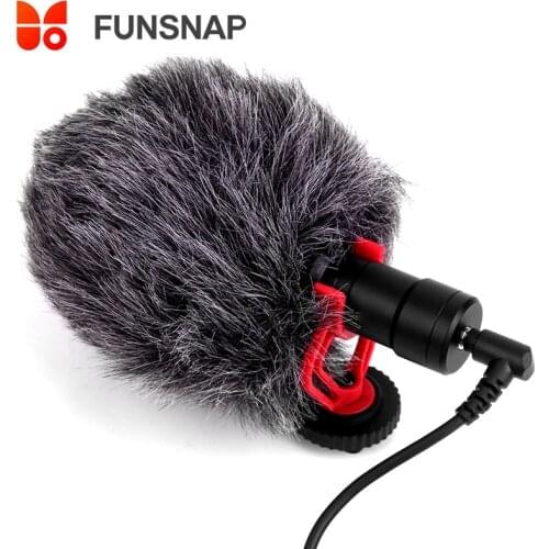 Microphone for Mobile Phone Gopro Hero 9 Black Action Camera Accessories for Handheld Gimbal Stabilizer