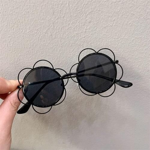 Fashion Retro Round Kids Sunglasses Boys Girls Sun Glasses Vintage Chirldren Sunglasses Baby Shades UV Driver Goggles