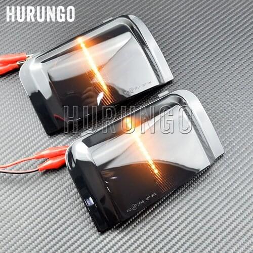 New For Fiat Ducato For Citroen Jumper Truck Box Professional Car Rearview Mirror Streamer Light for Peugeot Boxer Smoked Shell